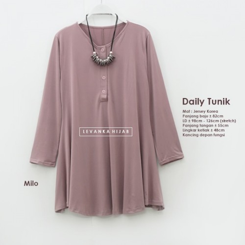 DT-001 Atasan Tunik Jersey Korea